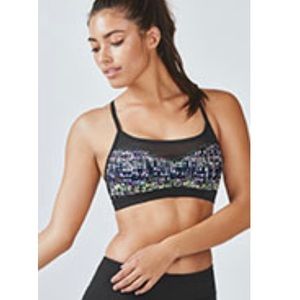 Fabletics snapdragon reversible spirts bra. Size M